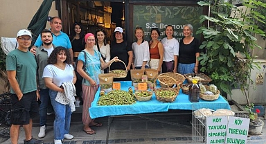 Bornova Kınalı Bamyası, tezgahlarda