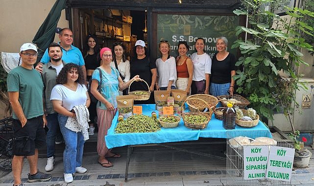 Bornova Kınalı Bamyası, tezgahlarda