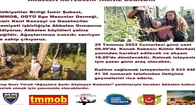 İzmirliler Akbelen'e destek için gidiyor