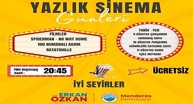 Menderes'te sinema günleri