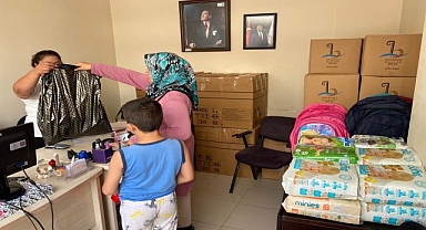 Bayraklı Belediyesi’nden kırtasiye desteği