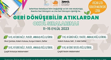 Seferihisar sıfır atık hedefliyor