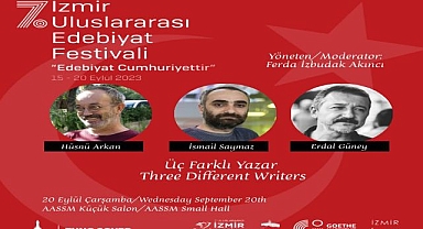 Uluslararası İzmir Edebiyat Festivali başlıyor