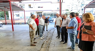 Çay Mahallesi pazaryeri yenileniyor