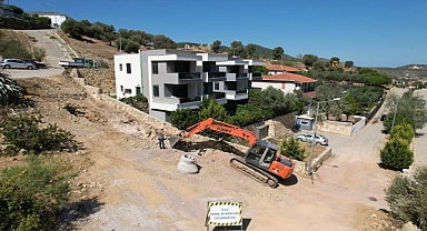 Foça’ya yeni kanalizasyon sistemi