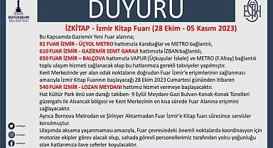 Kültürpark’tan Fuar İzmir’e geçici hat