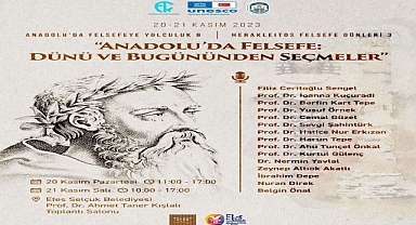 İoanna Kuçuradi Efes'e geliyor