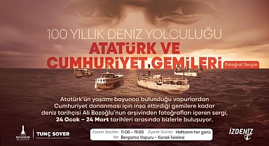 Atatürk ve Cumhuriyet Gemileri İzmir’de