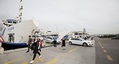 Feribotla taşınan araç sayısı 5 yılda yüzde 55 arttı