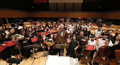 Narlıdereli çocuklardan muhteşem konser