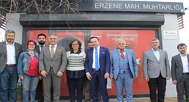 Erduran Bornovalılarla buluştu