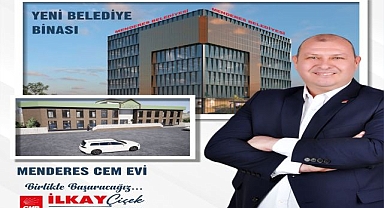 Menderes’e yeni belediye binası ve cemevi