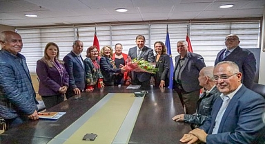 Tugay İzmir Tarım Grubu ile buluştu