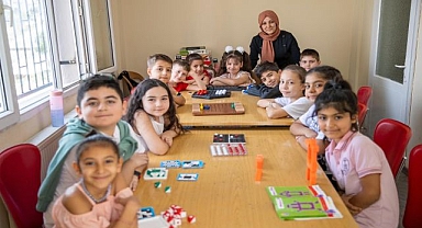 Konaklı miniklerin akıl oyunları başarısı