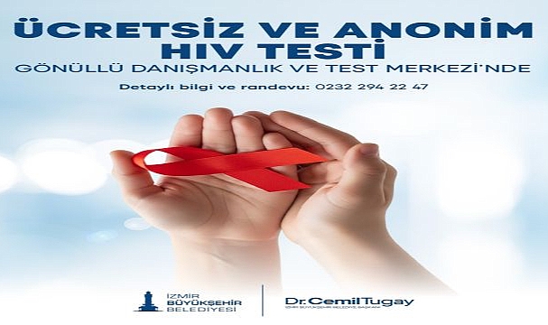 Büyükşehir’den yurttaşlara HIV testi desteği