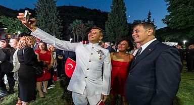 Başkan Tugay 30 Ağustos resepsiyonuna katıldı