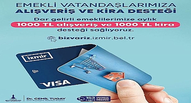 İzmir’de emekliler unutulmuyor