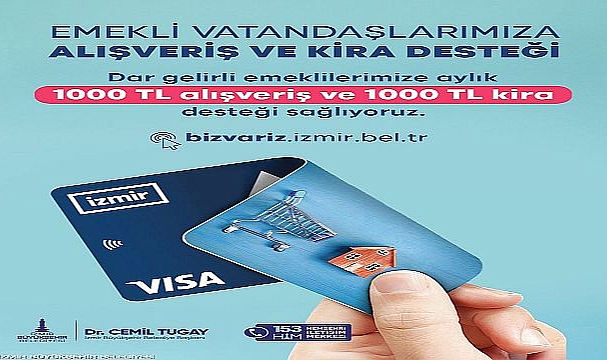 İzmir’de emekliler unutulmuyor