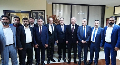 Başkan Dutlulu Pazarcılar Odası’na Müjdelerle Gitti