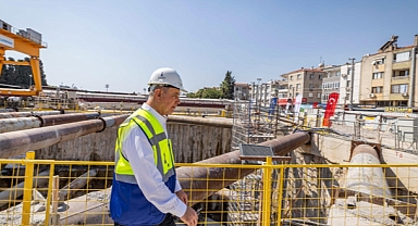 Buca Metrosu’nda istikamet Fuar İzmir