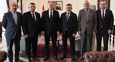 DSP İzmir Yönetiminden Vali Elban’a Ziyaret