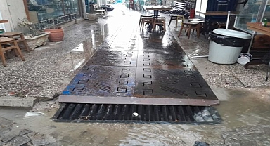 Foça Belediyesi Fırtınaya Karşı Teyakkuzda