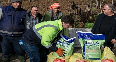 Güzelbahçe Belediyesi’nden çiftçiye güç veren destek
