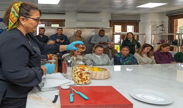 Meslek Fabrikası’nda sirke yapımının inceliklerini öğrendiler