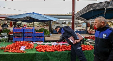  Şirinyer Pazar Yeri’nde kaçak sergilere geçit yok