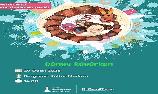 Sömestr tatilinde Çocuk Tiyatroları Şenliği