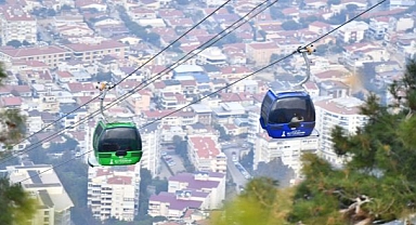 Balçova Teleferik Tesisleri’nde bakım zamanı