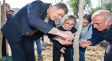 Bornova'ya 8 bin metrekarelik mikro orman