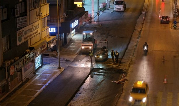 Buca’nın asfalt yatırımları hız kesmiyor