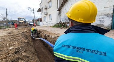 İZSU'dan üç ilçeye 180 milyon TL'lik yatırım