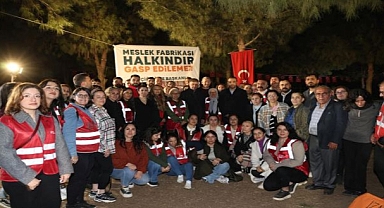 Meslek Fabrikası nöbeti sürüyor