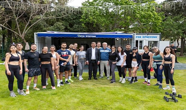 Spor istasyonlarının dördüncüsü Kültürpark’ta açıldı