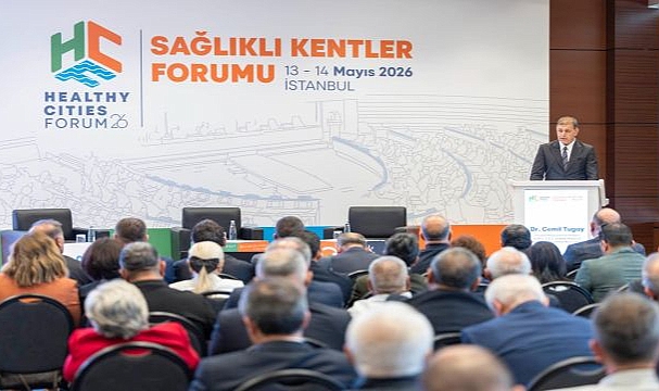 Başkan Tugay Sağlıklı Kentler Forumu’nda konuştu: