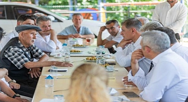 Başkan Tugay Küçük Menderes turunda