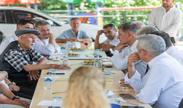 Başkan Tugay Küçük Menderes turunda