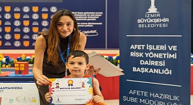 İzmir’de afet farkındalığı küçük yaşta kazandırılıyor