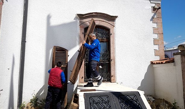 Tarihi yapıya özenli dokunuş: Kent Kütüphanesi yenilendi