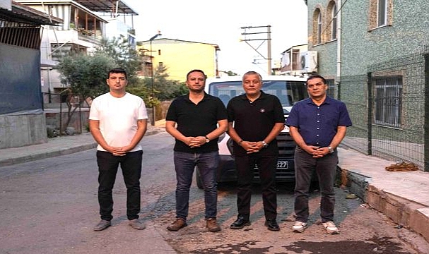 Başkan Eşki sabahın ilk ışıklarıyla sahada