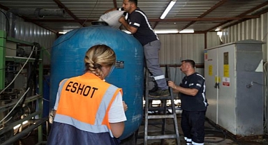 ESHOT'tan ayda 2 bin 200 ton su tasarrufu