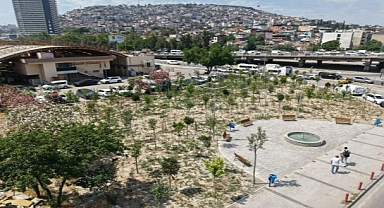 Eski Benzinlik yeşile dönüştü