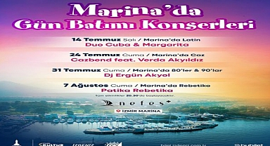 İzmir Marina'da yaz akşamları müzikle buluşuyor