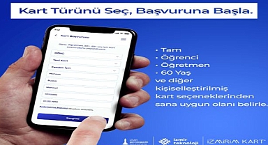 Kişiselleştirilmiş İzmirim Kart’a başvurmak artık çok kolay