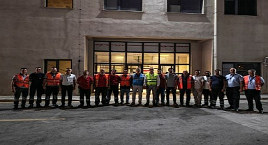 Konak Tramvayı’nda nefes kesen tatbikat