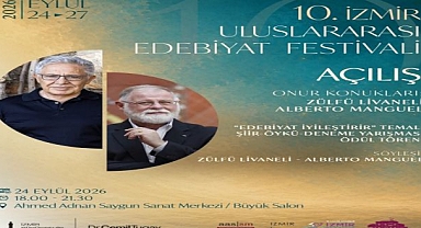 10. İzmir Uluslararası Edebiyat Festivali başlıyor