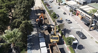 Bergama’da taşkın riskine karşı yeni hat