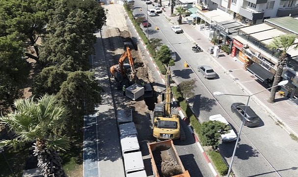 Bergama’da taşkın riskine karşı yeni hat